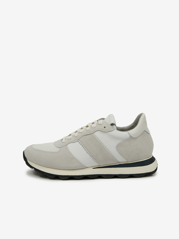 Geox Bílé pánské tenisky Geox Spherica Vseries