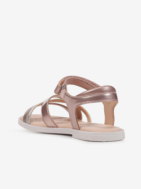 Geox Růžové dívčí sandály Geox Sandal Karly