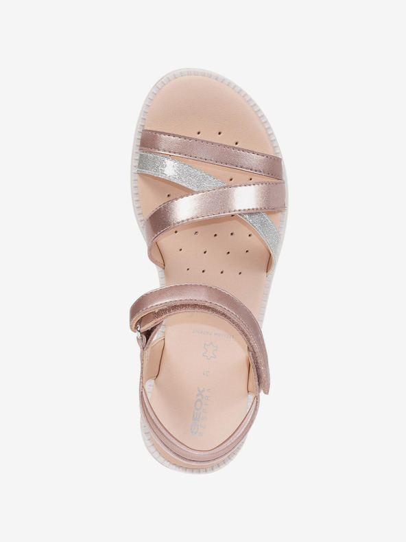 Geox Růžové dívčí sandály Geox Sandal Karly