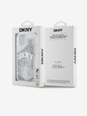DKNY Liquid Glitter Arch Logo Zadní Kryt pro iPhone 15 Transparent DKNY