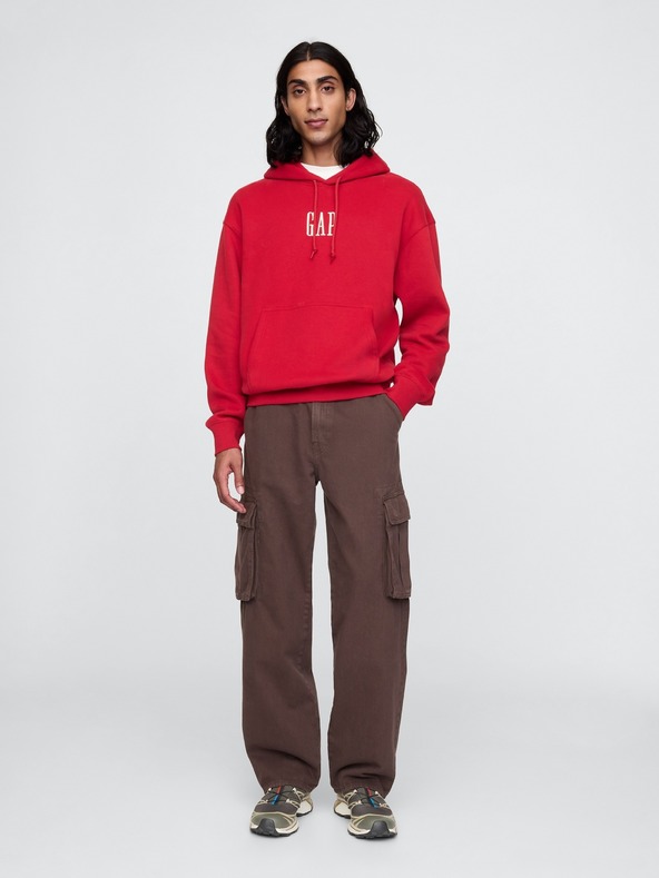 GAP Oversize mikina s logem Gap