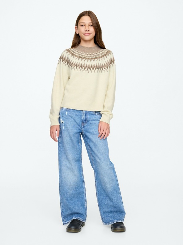 GAP Dětský svetr Fair Isle GAP