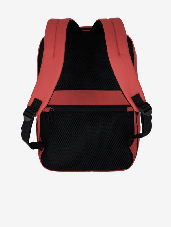 Travelite Batoh Travelite Basics Boxy backpack - červená