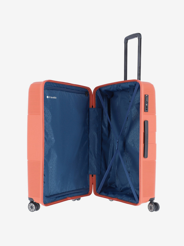Travelite Cihlový cestovní kufr Travelite Waal L Terracotta