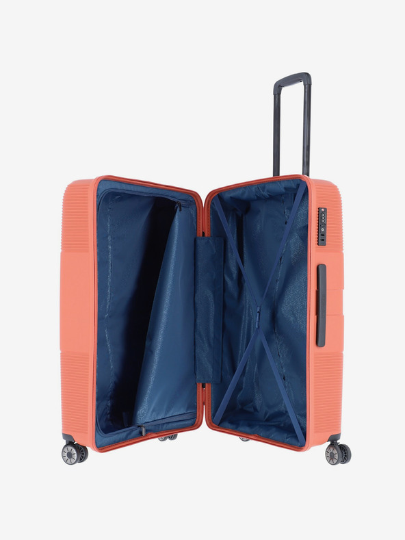 Travelite Cihlový cestovní kufr Travelite Waal L Terracotta