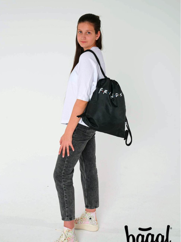 BAAGL  Černý vak Baagl Friends