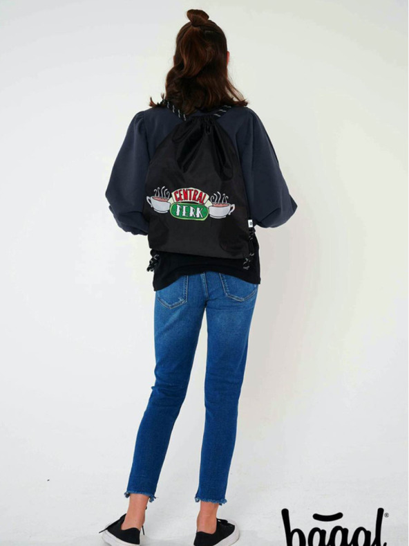 BAAGL  Černý vak Baagl Friends Central Perk