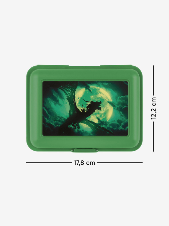 BAAGL  Zelený box na svačinu Baagl Drak