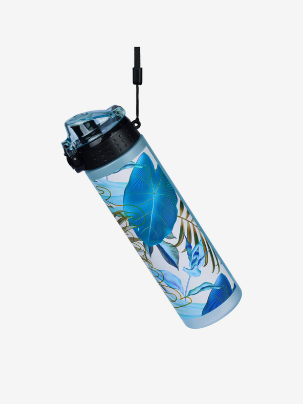 BAAGL  Fialová tritanová láhev na pití leafs, 700 ml Baagl