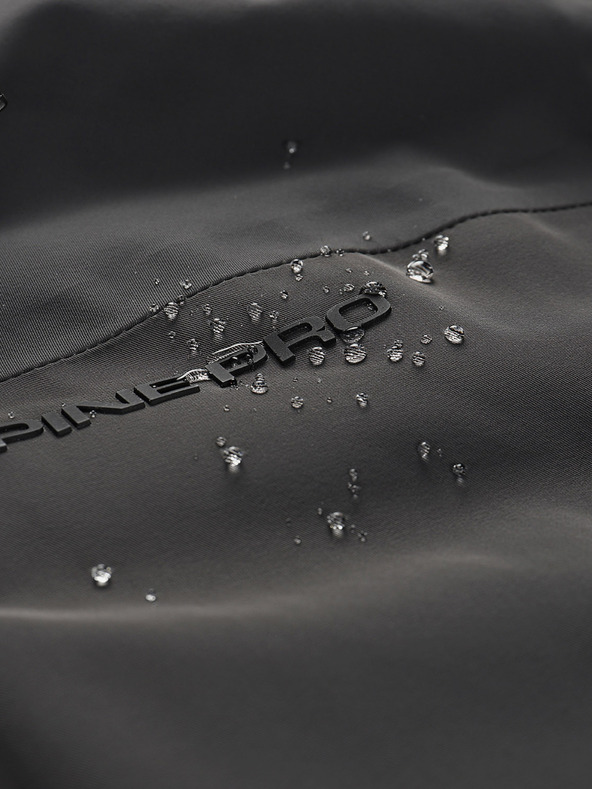 ALPINE PRO Pánská lyžařská bunda s membránou ptx snow ALPINE PRO REAS dk.true gray