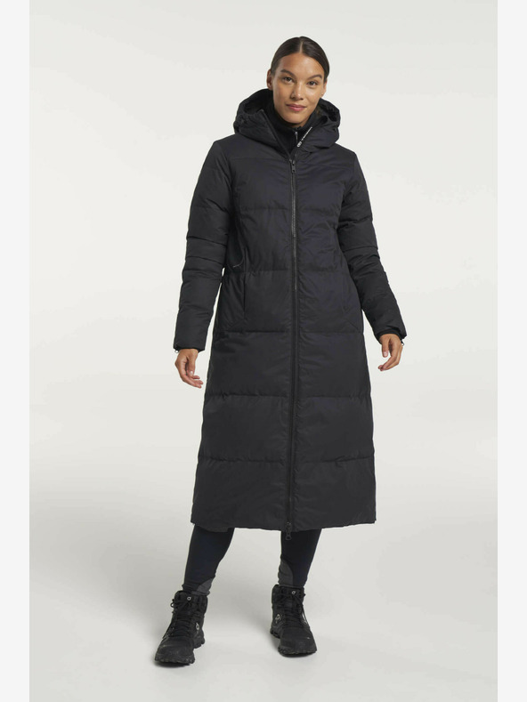 Tenson Dámský Zimní Lifestylový Kabát Tenson Shanna 2.0 Down Coat W Černý