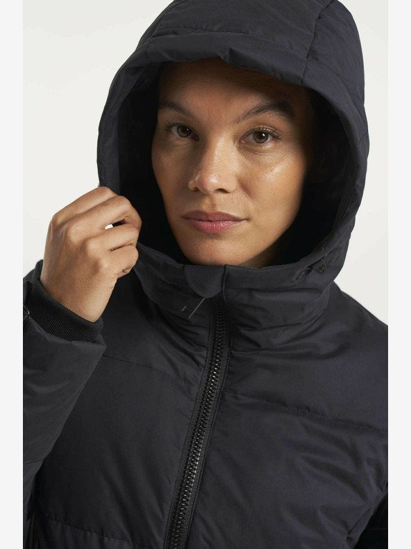Tenson Dámský Zimní Lifestylový Kabát Tenson Shanna 2.0 Down Coat W Černý