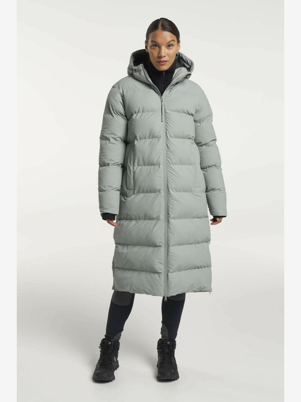 Tenson Dámský Zimní Lifestylový Kabát Tenson Chimi Coat W Zelený