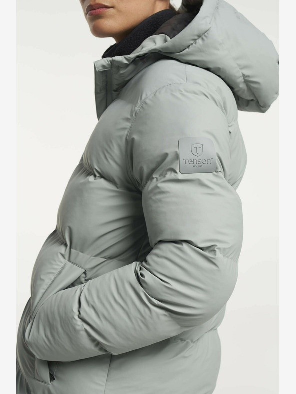 Tenson Dámský Zimní Lifestylový Kabát Tenson Chimi Coat W Zelený