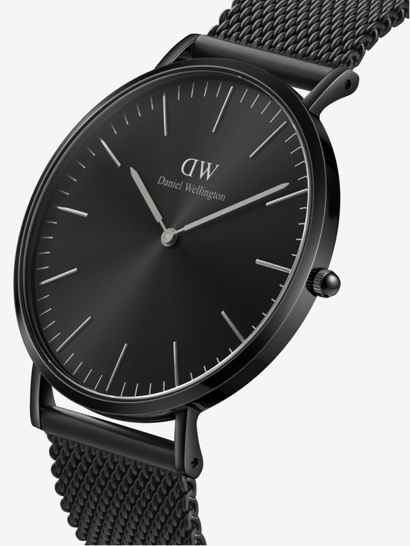 Daniel Wellington Černé pánské hodinky Daniel Wellington CLASSIC