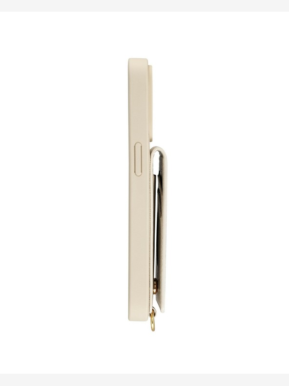 Anne Klein Krémový kryt Anne Klein pro iPhone 14 Pro