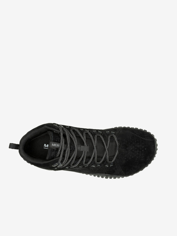Merrell Černé pánské sportovní baefoot boty MERRELL Wrapt Mid Waterproof
