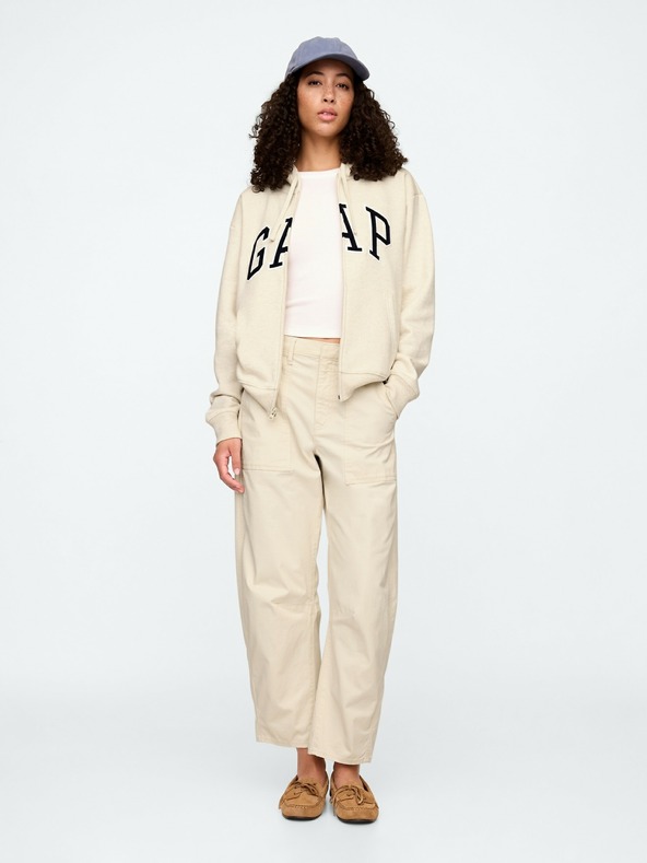 GAP Mikina na zip s logem GAP