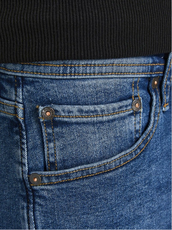 Jack & Jones Modré slim fit džíny Jack & Jones Glenn