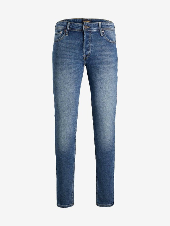 Jack & Jones Modré slim fit džíny Jack & Jones Glenn