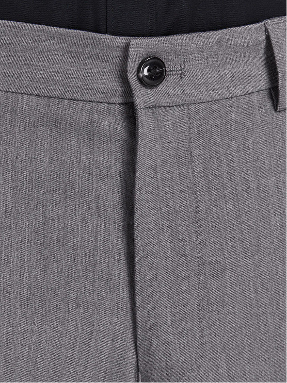 Jack & Jones Šedé pánské oblekové kalhoty Jack & Jones Franco
