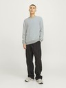 Jack & Jones Světle šedý pánský svetr Jack & Jones Globe