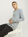 Jack & Jones Světle šedý pánský svetr Jack & Jones Globe