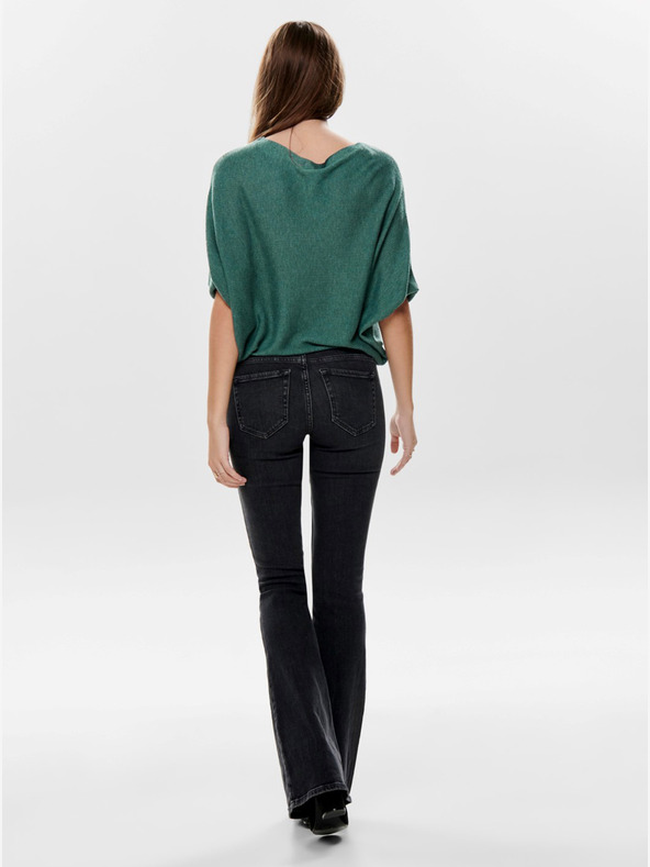 Jacqueline de Yong Zelený dámský svetr JDY New Behave