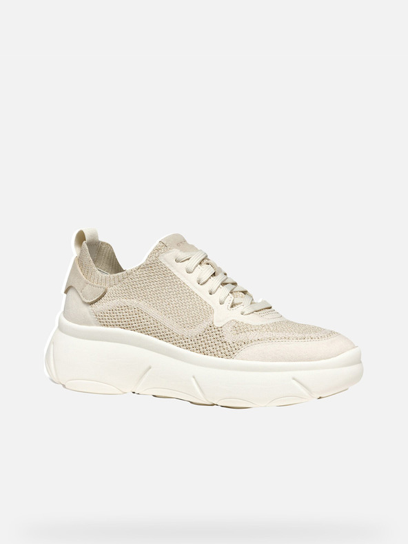 Geox Béžové dámské tenisky Geox Nebula 2.0 X