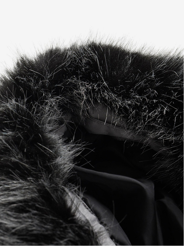 ALPINE PRO Šedá pánská zimní bunda ALPINE PRO LODER