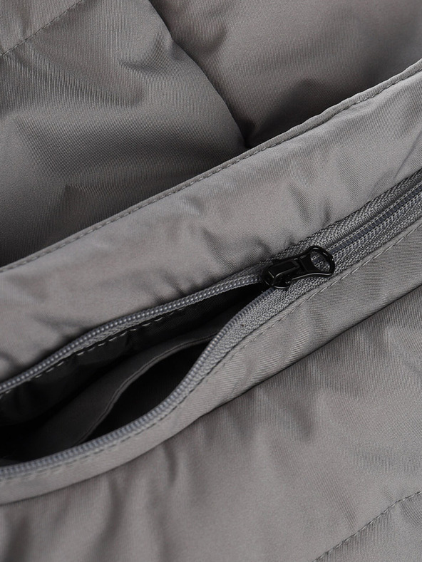 ALPINE PRO Šedá pánská zimní bunda ALPINE PRO LODER