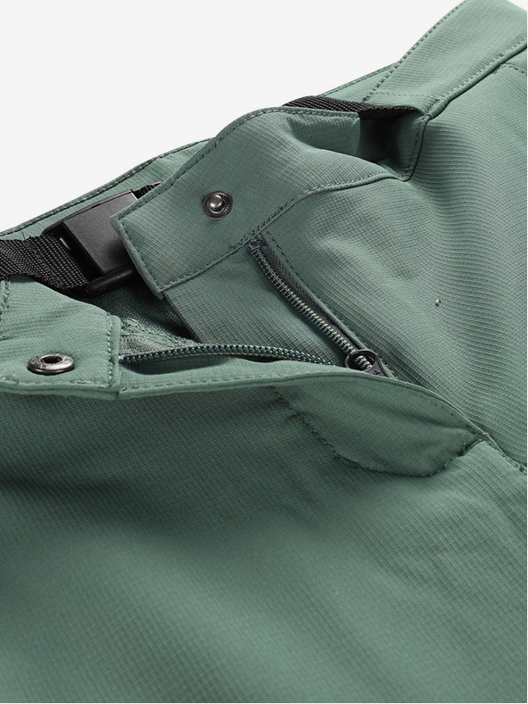 ALPINE PRO Zelené dámské outdoorové kalhoty ALPINE PRO Corba