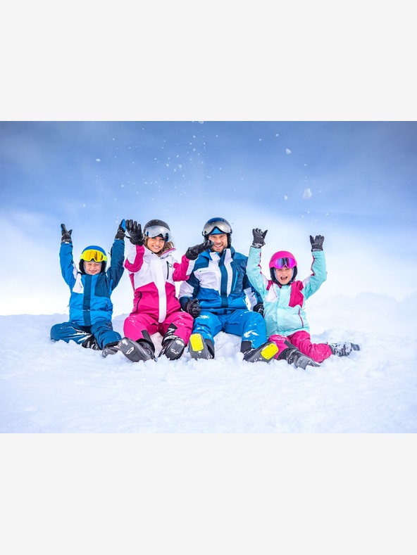 ALPINE PRO Dětské lyžařské kalhoty s membránou ptx snow ALPINE PRO WERADO