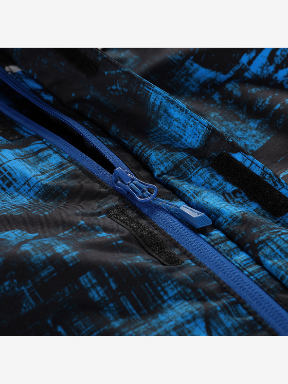 ALPINE PRO Dětská lyžařská bunda s membránou ptx ALPINE PRO EDERO electric blue lemonade varianta pa