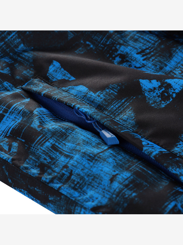 ALPINE PRO Dětská lyžařská bunda s membránou ptx ALPINE PRO EDERO electric blue lemonade varianta pa