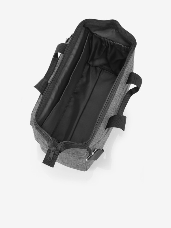 Reisenthel Šedá cestovní taška Reisenthel Allrounder S Pocket Twist Silver