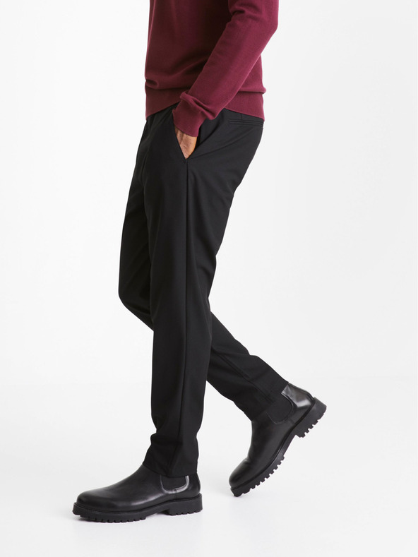 Celio Černé pánské kalhoty Celio Cosmart