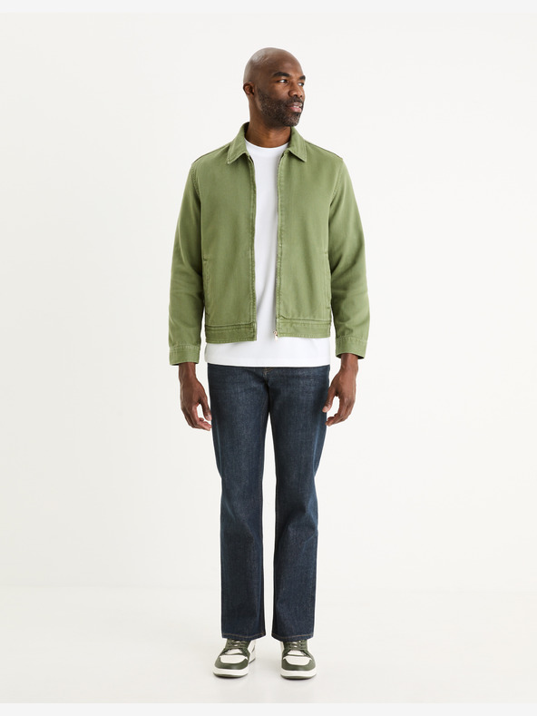 Celio Tmavě modré pánské straight fit džíny Celio C5