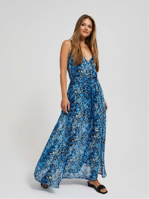 Moodo Dámské květované šaty Moodo