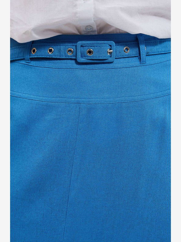 Moodo Modrá dámská sukně Moodo