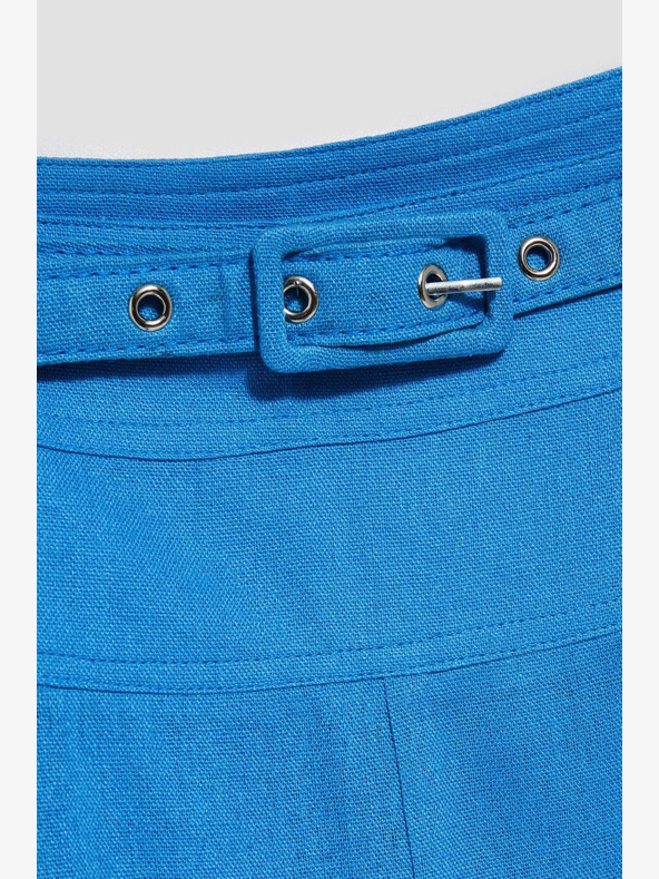 Moodo Modrá dámská sukně Moodo