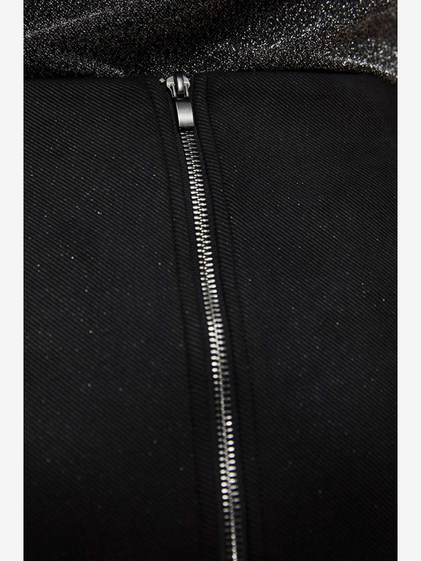 Moodo Černá dámská sukně Moodo