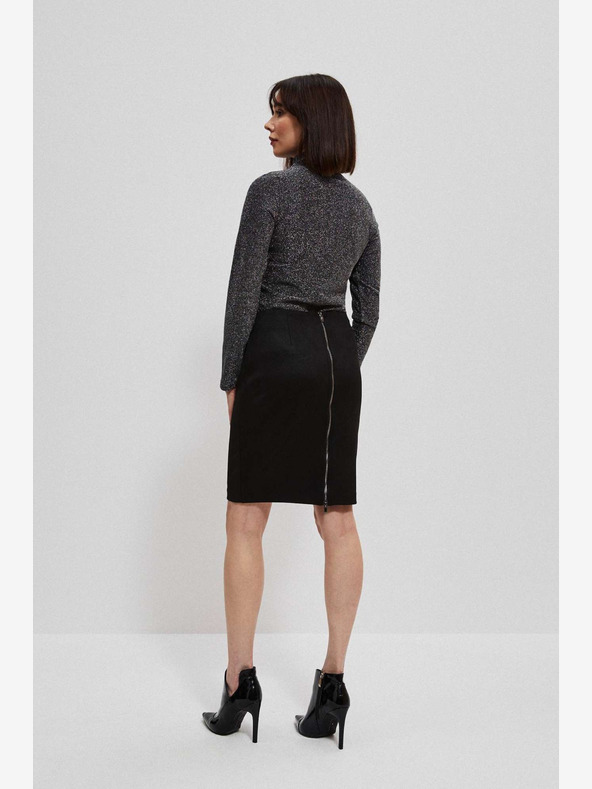 Moodo Černá dámská sukně Moodo