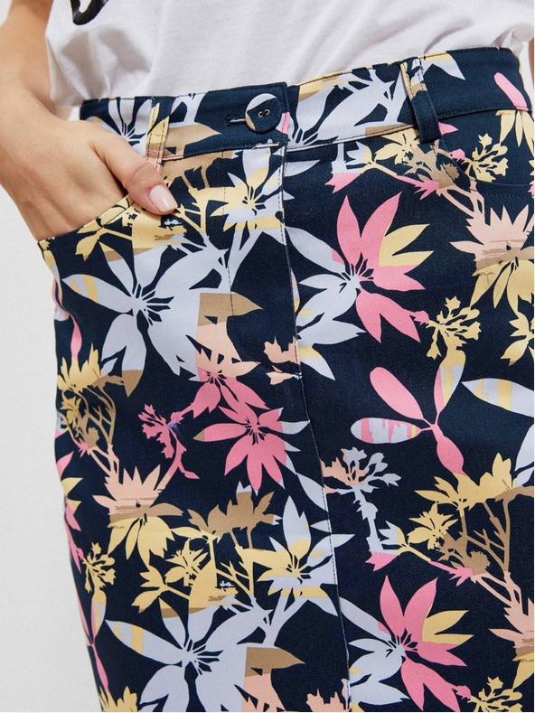 Moodo Dámská květovaná sukně Moodo