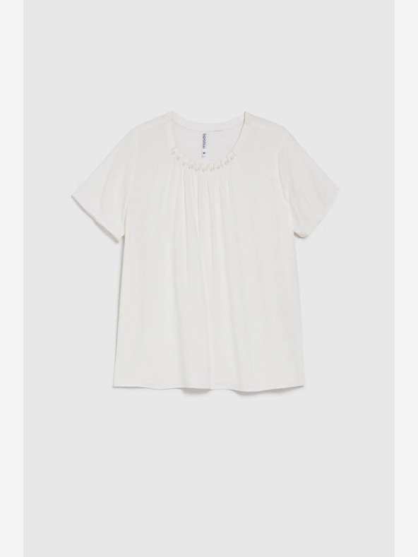 Moodo Bílá dámská halenka Moodo