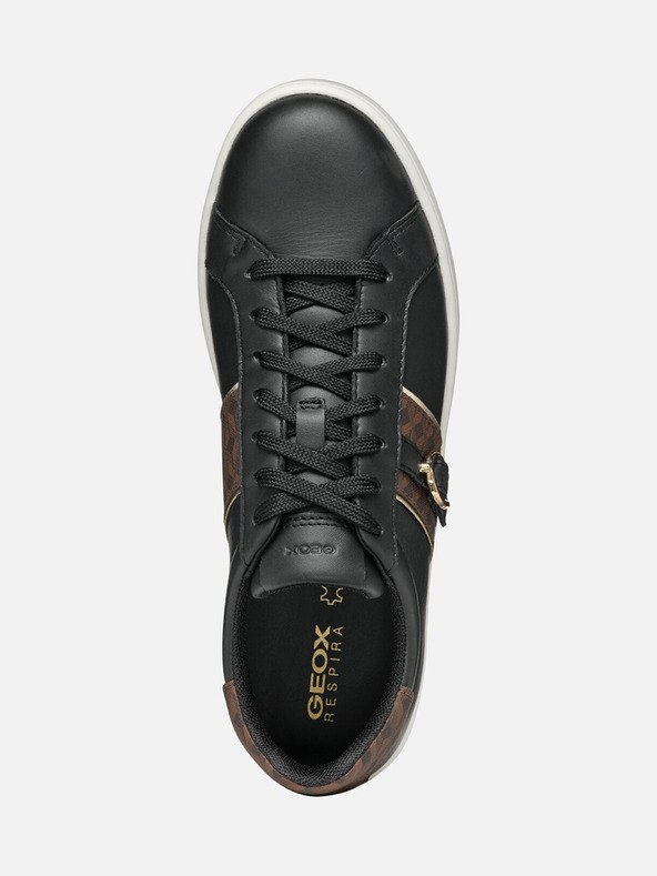 Geox Černé dámské tenisky Geox Spherica ecub-1