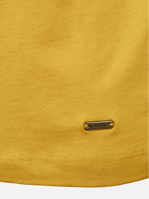 Geox Žluté pánské tričko Geox