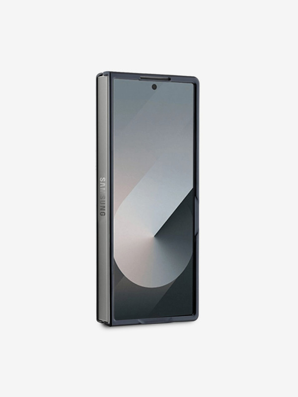 Guess Guess PU 4G Metal Logo Zadní Kryt pro Samsung Galaxy Z Fold 6 Grey