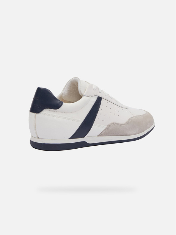 Geox Bílé pánské tenisky Geox Renan