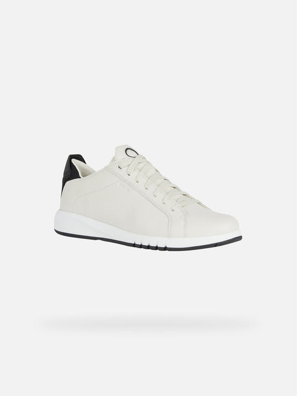 Geox Bílé pánské tenisky Geox Aerantis